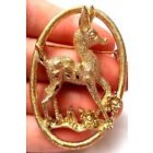 Fawn Brooch